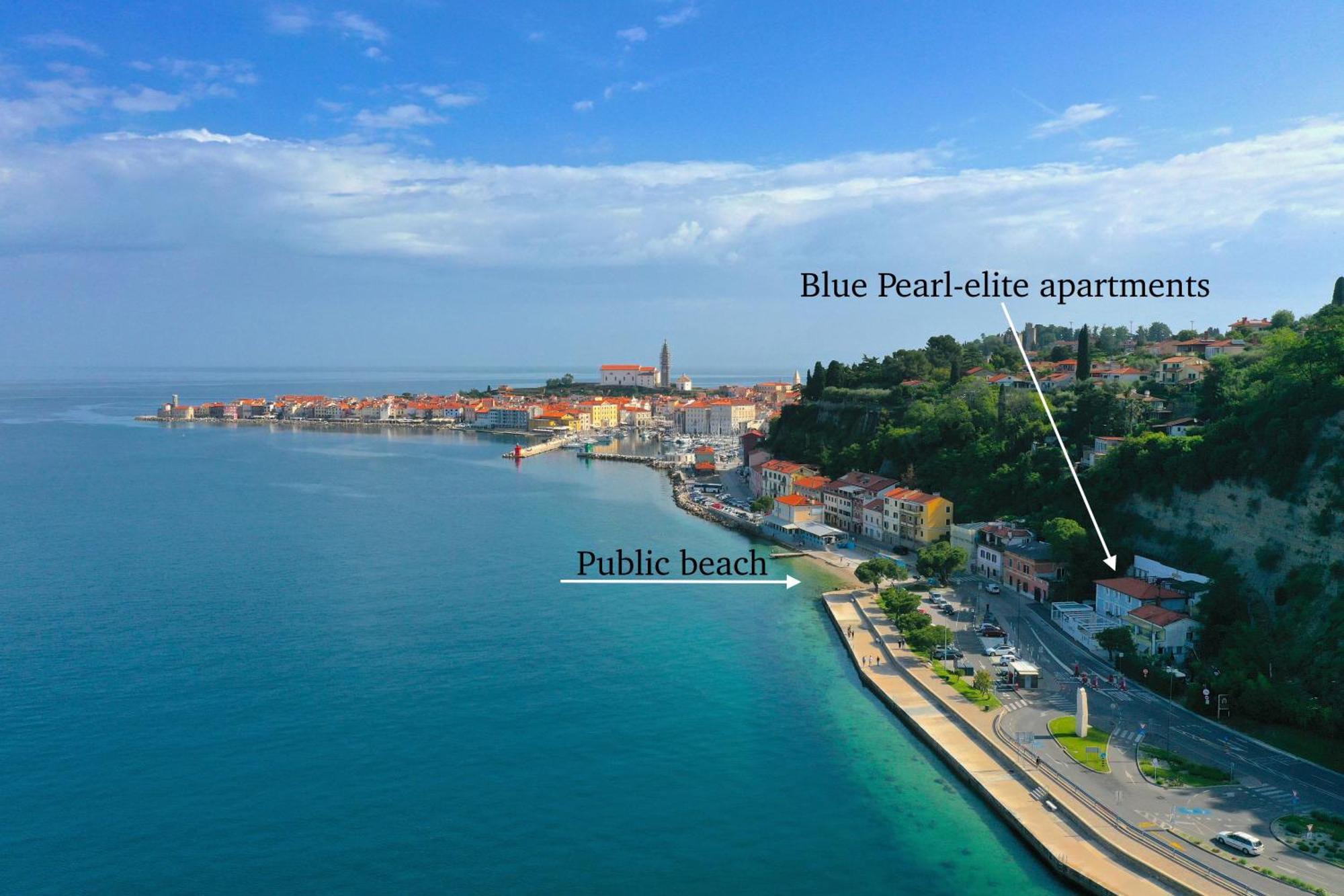 Blue Pearl Elite Apartments Piran Dış mekan fotoğraf